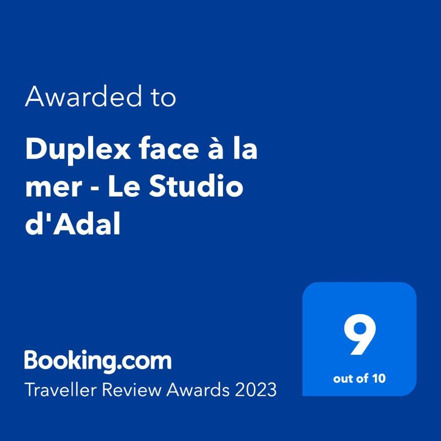 Duplex Face A La Mer - Le Studio D'Adal กีเบอรง ภายนอก รูปภาพ